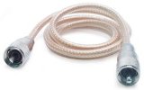 RoadPro RP-8X3CL Clear 3' CB Antenna Coax Cable with PL-259 Connectors