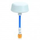 FPV 5.8GHz RP-SMA-J Omni-direction Antenna for R/C Aircraft Model - White + Blue