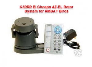 K3RRR El Cheapo AZ-EL Rotor System for AMSAT Birds