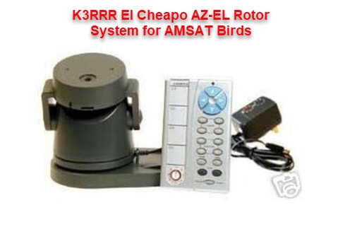 The K3RRR El Cheapo AZ-EL Rotor System for Ham Radio AMSAT Birds